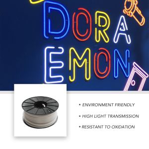 12mm Width Oxidation Resistant Arc Design White LED Neon Flex Strip