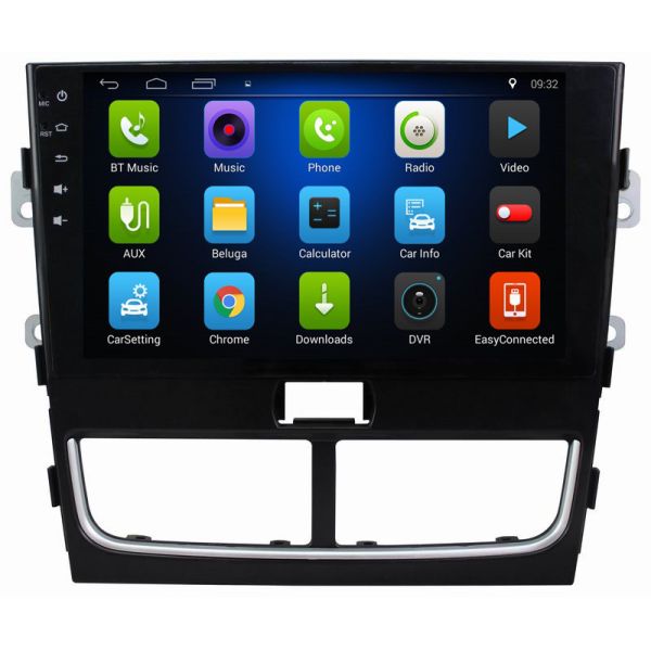 Ouchuangbo car radio gps navi stereo for FAW Besturn B30 2015 support USB BT steering wheel control wifi android 8.1