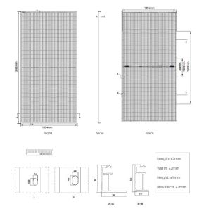 Bifacial Module Solar Panels Jinko Tiger Neo N-Type 78hl4-Bdv 605w 610w 615w