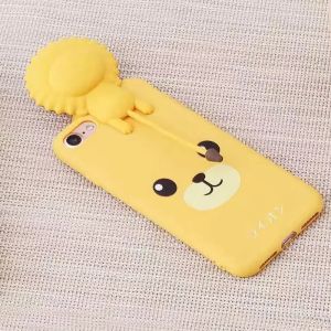 Soft TPU Called Small Papa Lion Cell Phone Case For iPhone 7 6s Plus with
