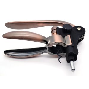 Rabbit Bronze Plating Zinc Alloy Manual Wine Opener Wear Resistance