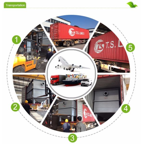 Condition Inclined Plate Tube Sedimentation Tank for Electroplating Wastewater Treatment