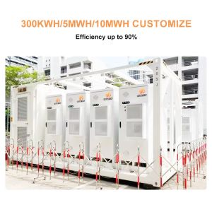High Capacity 1mWh and 5mWh Energy Storage System Container with BYD Blade