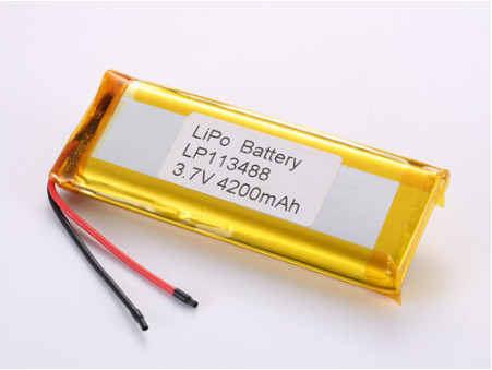 Quality LP113488 3.7V 4200 MAH li ion battery manufacturers Customized Connector Type Lithium Polymer Rechargeable Battery Ideal for Industrial wholesale
