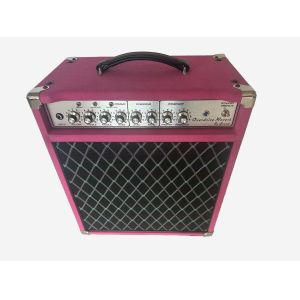 Custom Grand Handwired Overdrive Reverb 20 Watt 1x12 Combo Purple Suede 2 X EL84