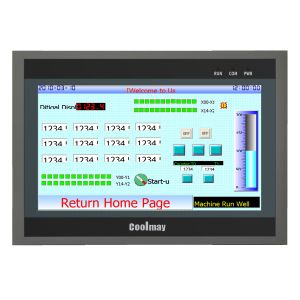 QM3G-100FH-24MR-485P 10 Inch HMI PLC All In One 30DI 30DO Modbus RTU Protocol