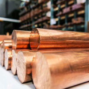 JIS H3250 C1100 Pure Copper Round Bar Polished Surface For Electrical Engineerin