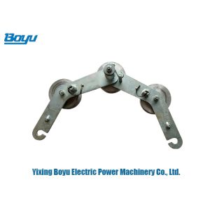 Grounding Cable Pulley Earth 75mm Transmission Stringing Blocks Hook Type