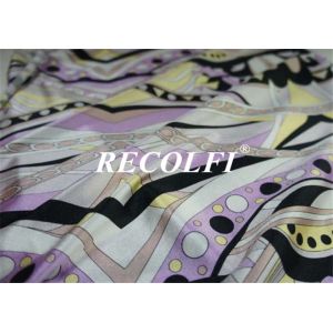 Geometry Recycled Polyester Spandex Fitness Leggings Washable Dry Easily