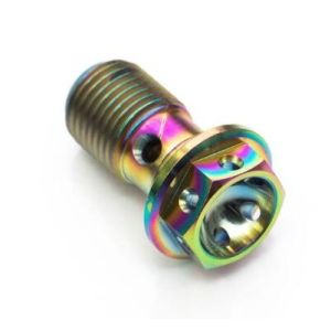Gr5 Single Banjo Titanium Bolt M10 X 1.0 Titanium Probolt Race Motorcycle Parts