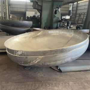 Customized Pressing Stainless Steel Dished Ellipsoidal Heads with Sand Blasting