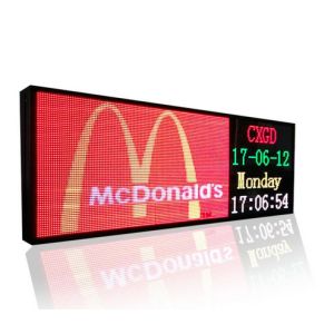 Cheap P5 HD 64x16 Programmable Scrolling Message Display for sale