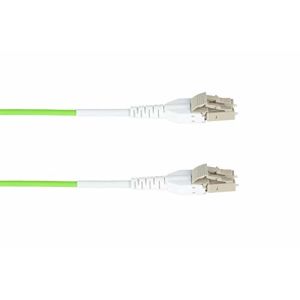 OM5 Duplex 50/125 Multimode Fiber Optic Cable LC / PC Uniboot 2.0 Mm