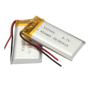 KC certified Lithium Batteries 602040 Rechargeable Li Polymer Battery 3.7V