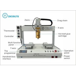 Desktop Installation CNC PCB Hot Melt Glue Automatic Dispensing Machine for 80