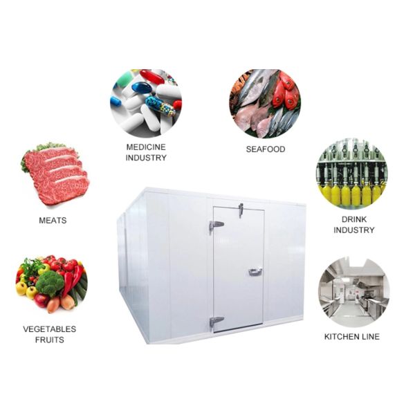 Quality Walk In Cooler, Low Temperature Cold Room Freezer With Copeland Compressor wholesale