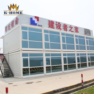 Quick Built Portable Construction Office Flat Pack Modular Container House