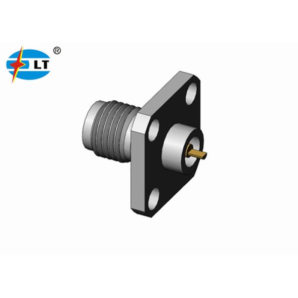 Quality 3.5 Mm Gold Plated RF Coaxial Connector Female Jack Millimeter Wave wholesale