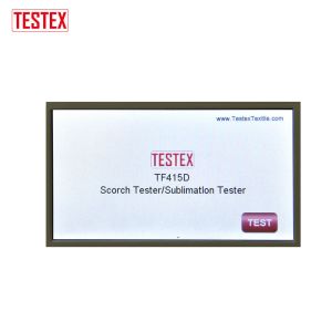 LCD Display Scorch Tester / Sublimation Fastness Tester With 3 Pairs Of Heating