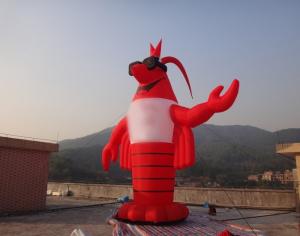 China Red Water Proof Inflatable Chicken Custom Inflatable Advertising on sale