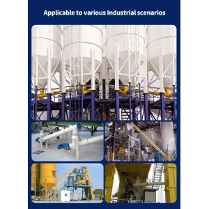 Auger Custom Cement Screw Conveyors for Concrete Batching Plant Cement Discharge