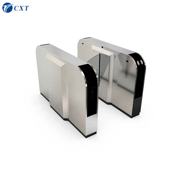 DC24V Control Voltage Flap Barrier Gate with More Than 5 Million Normal Running