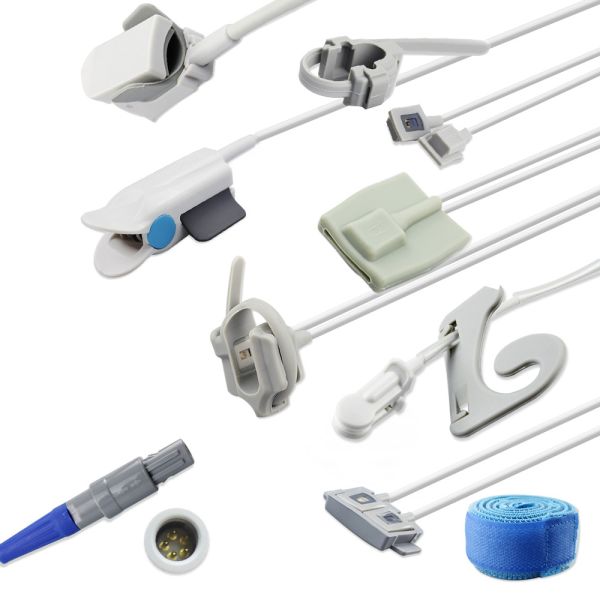 Quality Lemo Plastic Reusable SpO2 Sensor 5P Adult Finger Clip Compatible With Creative wholesale