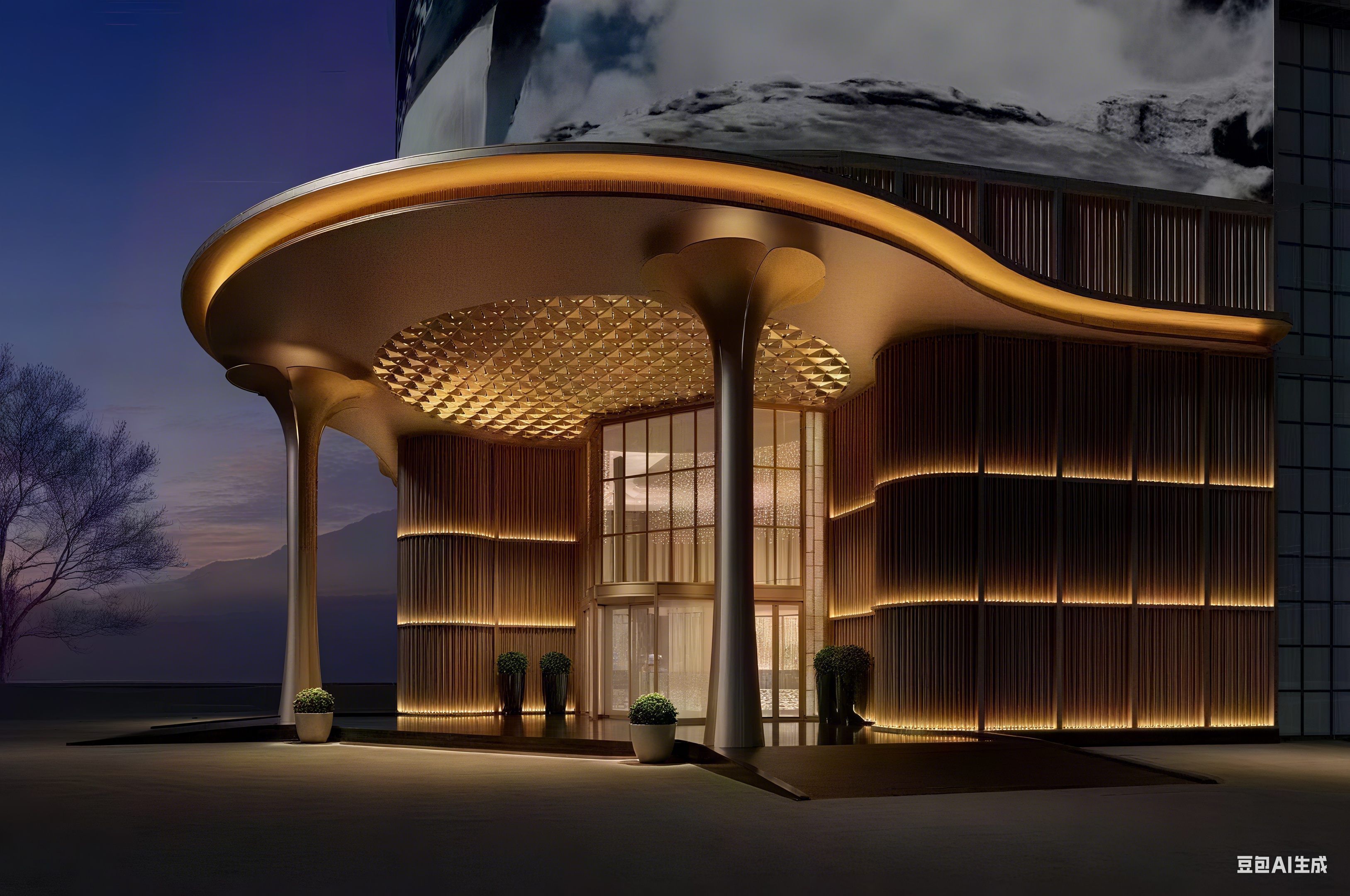 2.5mm Thick Decorative Aluminum Single Panels for Hotel Storefronts