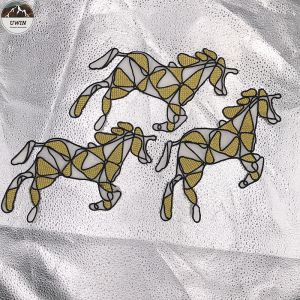 Personalised Embroidered Applique Patches / 3D Embroidered Animal Patches