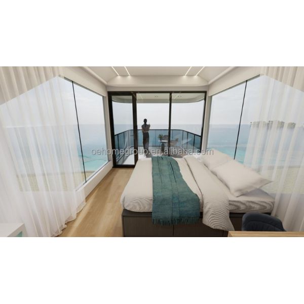 Soundproof OEM ODM Modular Private Office Pods Outdoor Capsule For Exterior Garden Backyard