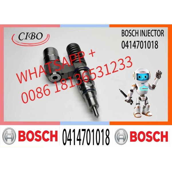 NINE Brand High Pressure Engine Fuel Injector 0414701018 Common Rail Injector