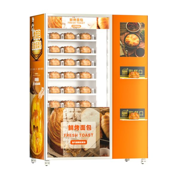 Quality Automatic Fresh Toast Baking-Bread Vending Machine with Smart Oven wholesale
