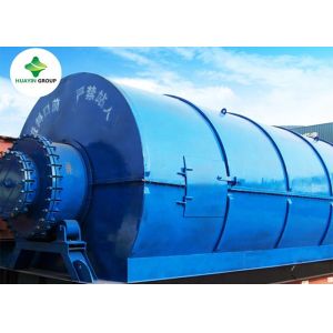 Batch Type Small Pyrolysis Plant 10 Ton Waste Tire Recycle To Fuel Oil