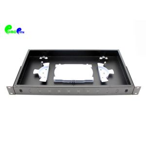 Reasonable Layout 1U ODF Patch Panel Rack Mounted 1.2mm Cold Rolled Steel