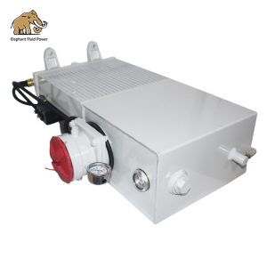 In Stock Concrete Mixer Oil Cooler Radiator 18L 20L 24L 26L Fan, For Concrete