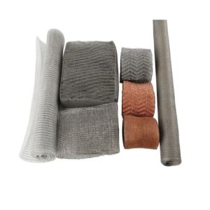 Plain Tubular Shielding Knitted Wire Mesh -200℃ To 1200℃ Temperature Range