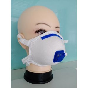 Breathable valve Melt Blown Fabric FFP3 Disposable Mask Respirators