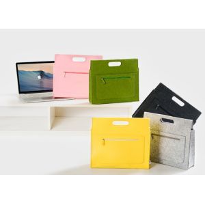 13.3'' Felt Portable Computer Case with Free Felt Mouse Pad Best Gift for You