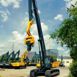 High-Efficiency Pile Hammer – 12m Piling & Pulling Capacity + Low Vibration