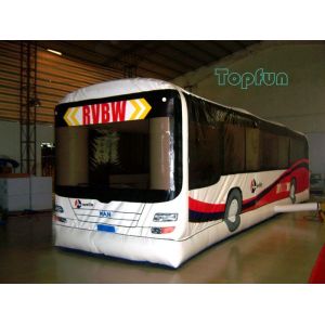 Hand Drawed Happy Birthday Cake Inflatable Bouncy Castle For Family 4m Diameter