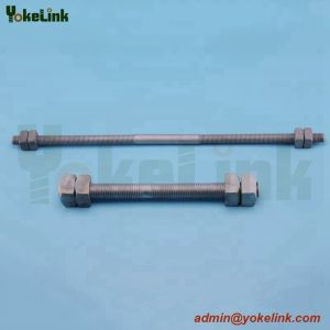heavy duty galvanized mild steel Double Arming Bolts