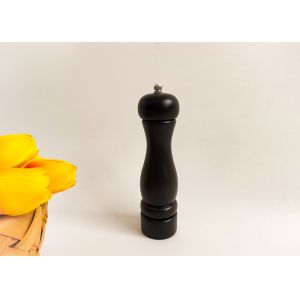 Cheap Dark Wood Salt And Pepper Grinders Wooden Spice Mills With Can Be Selected Filler for sale