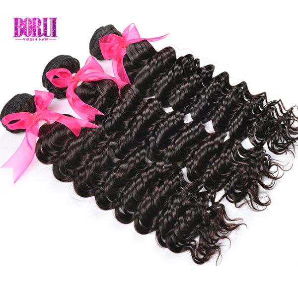 Unprocessed Virgin Peruvian Deep Wave Bundles