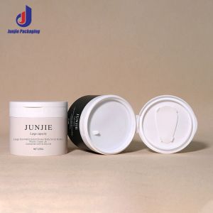 PP Refillable Cosmetic Container Luxury Cream Jar With Lid