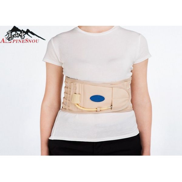 Lumbar Traction Belt Pneumatic Inflatable Waist Back Support Belt Adjustable