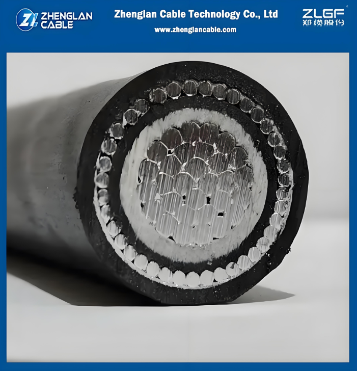 China Medium Voltage power cable aluminum wire armoured cable 0.6/1kv AL/XLPE/PVC/AWA/PVC 1x400mm2 underground cable on sale