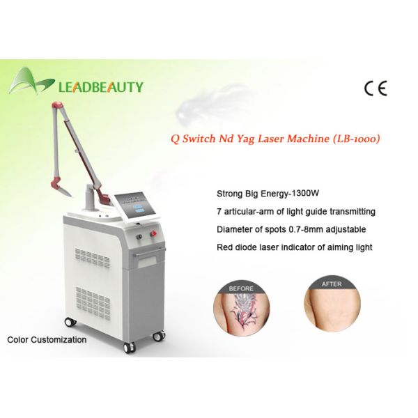 Quality 2000W Q switch Nd Yag laser tattoo removal machine for clinic /  tattoo removal laser wholesale