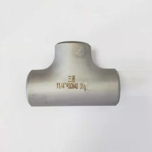 Asme B16.9 Cs Reducing Galvanized Pipe Tee