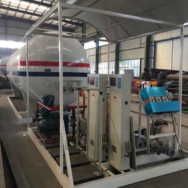 Q345R Mobile LPG Gas Filling Station 30000L 5000L