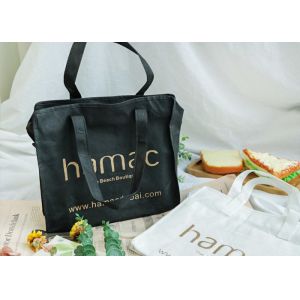 Large Loadability Waterproof Non Woven Insulation Tote Bags With Zipper